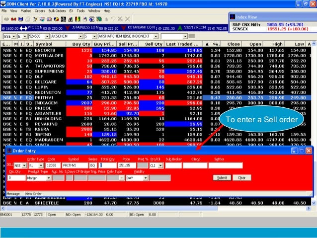 nse bse online trading software free download